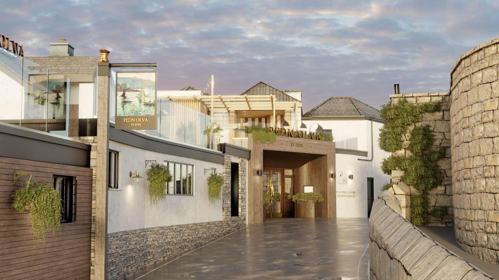 Pedn-Olva Hotel St Ives Exterior foto